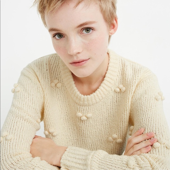 Dotted Bobble Pullover Sweater - Picture 4 of 5